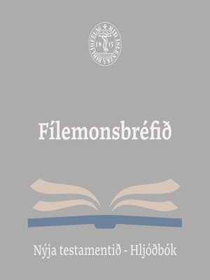 cover image of Fílemonsbréfið